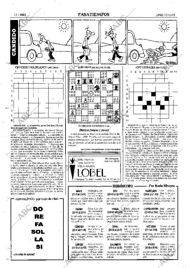 ABC MADRID 12-10-1998 página 112