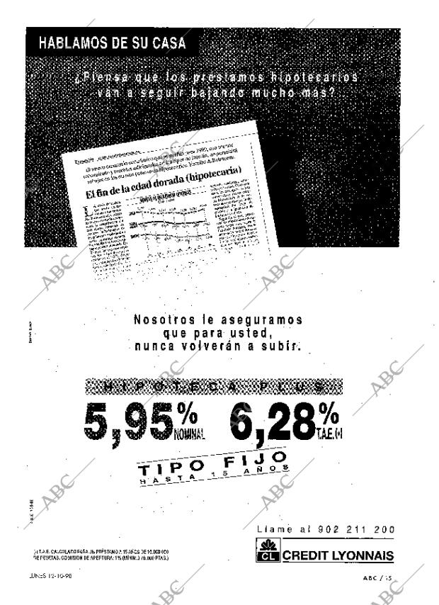 ABC MADRID 12-10-1998 página 15