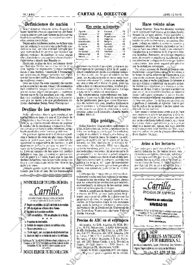 ABC MADRID 12-10-1998 página 18