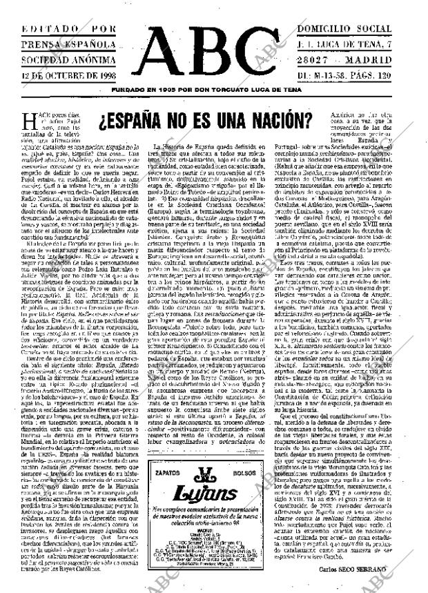 ABC MADRID 12-10-1998 página 3