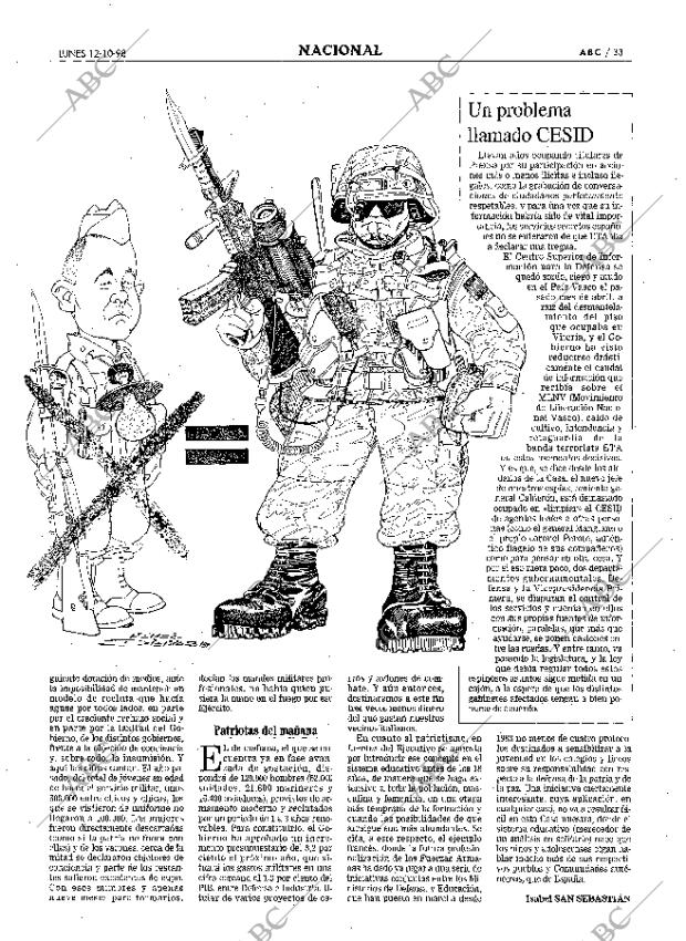 ABC MADRID 12-10-1998 página 33