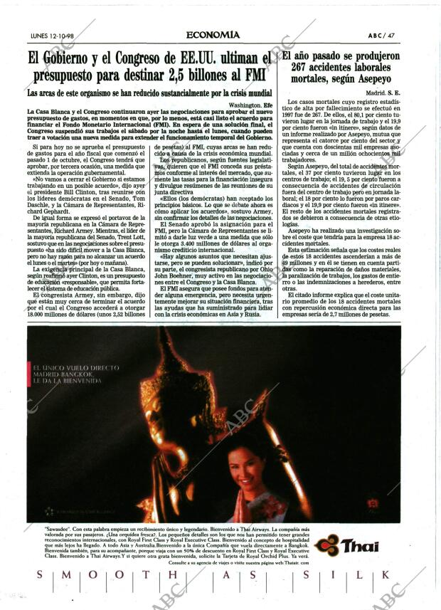 ABC MADRID 12-10-1998 página 47