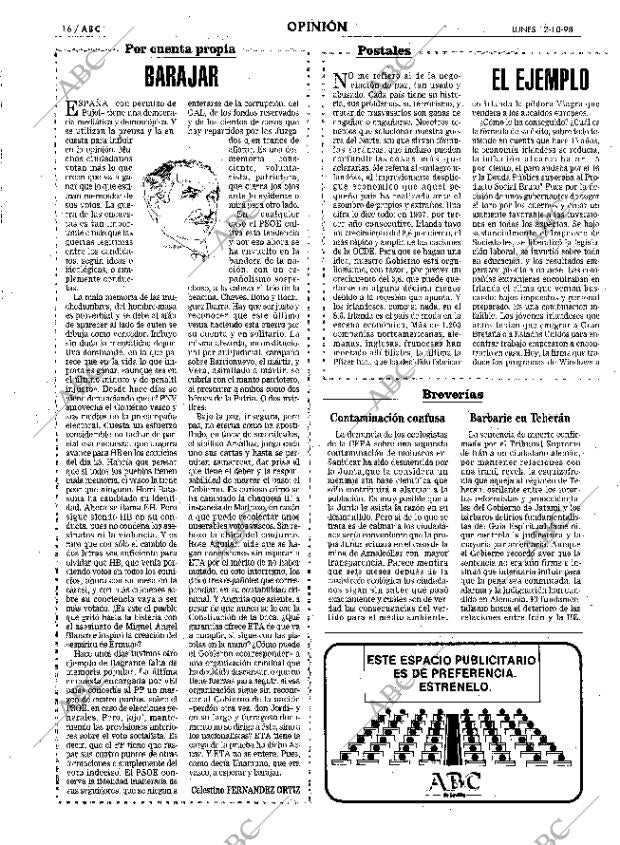 ABC SEVILLA 12-10-1998 página 16