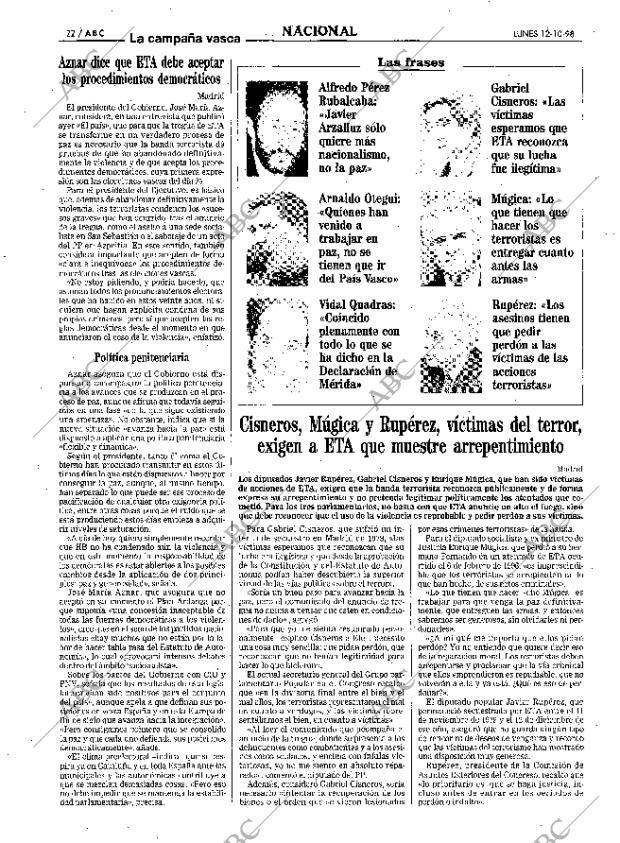 ABC SEVILLA 12-10-1998 página 22