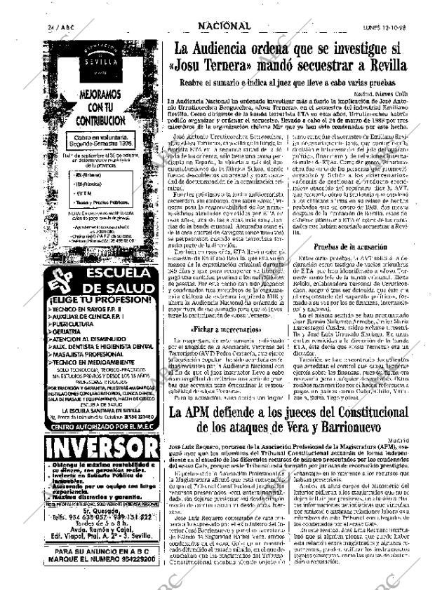 ABC SEVILLA 12-10-1998 página 24