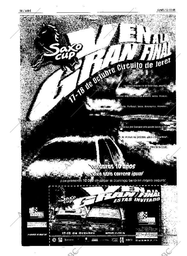 ABC SEVILLA 12-10-1998 página 28