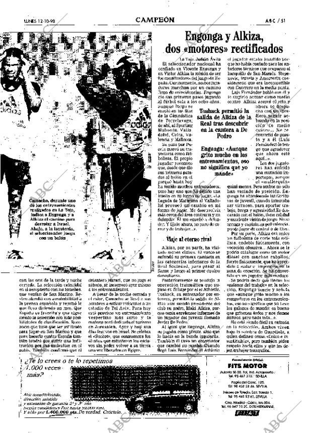 ABC SEVILLA 12-10-1998 página 51