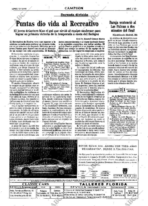 ABC SEVILLA 12-10-1998 página 53