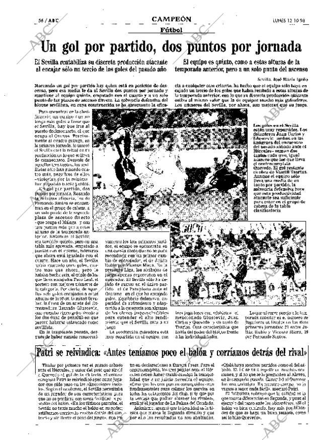 ABC SEVILLA 12-10-1998 página 56