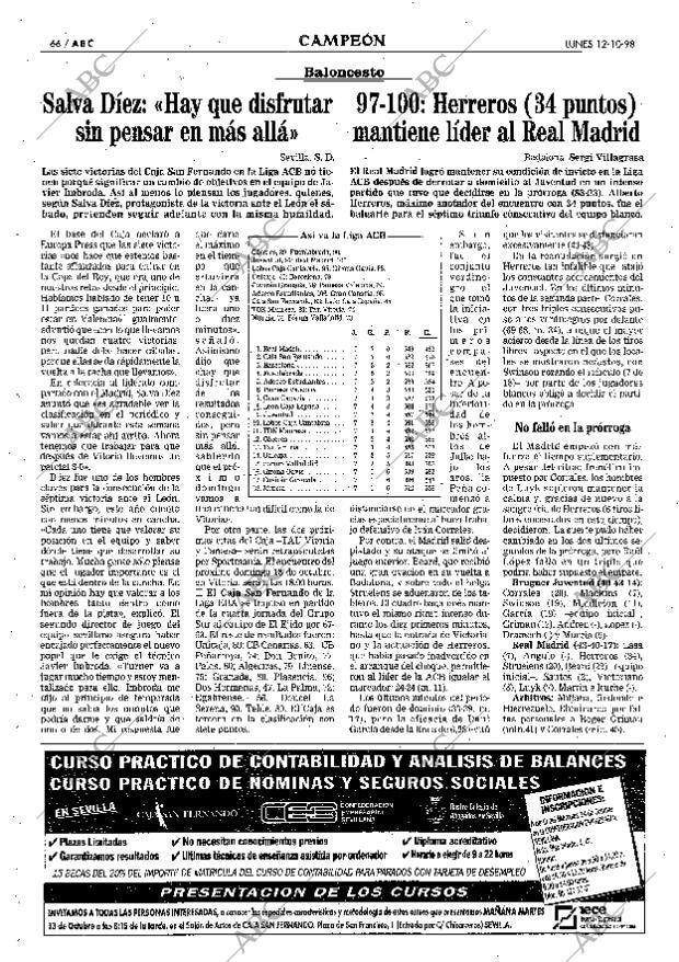 ABC SEVILLA 12-10-1998 página 66