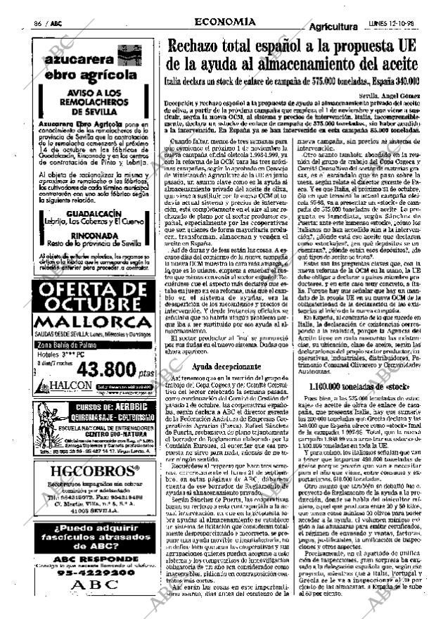 ABC SEVILLA 12-10-1998 página 86