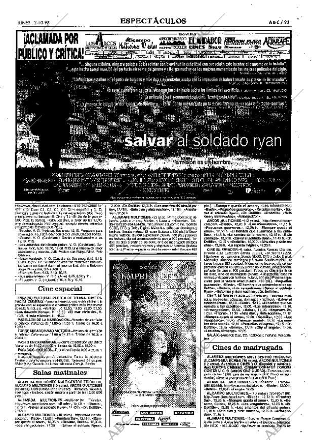ABC SEVILLA 12-10-1998 página 93
