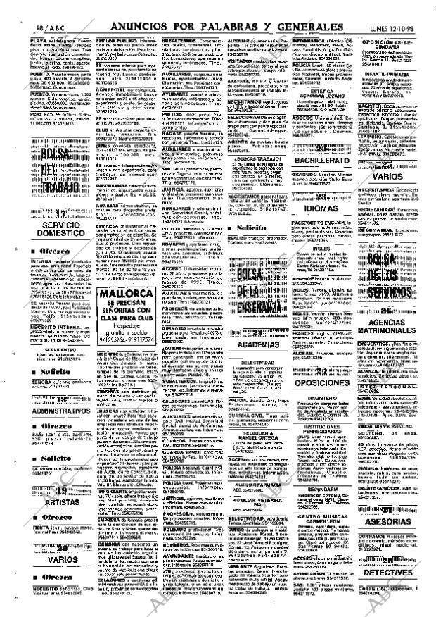 ABC SEVILLA 12-10-1998 página 98