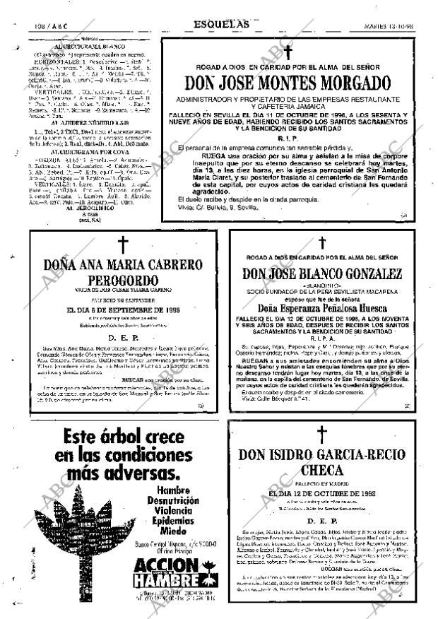 ABC SEVILLA 13-10-1998 página 108