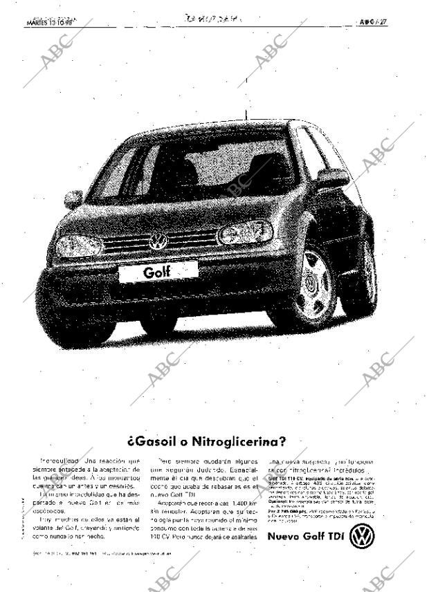 ABC SEVILLA 13-10-1998 página 27