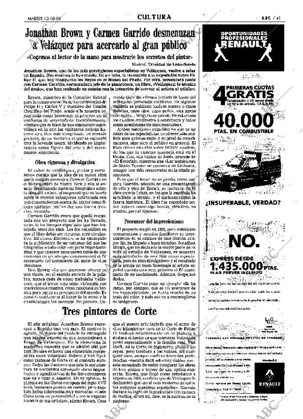 ABC SEVILLA 13-10-1998 página 41