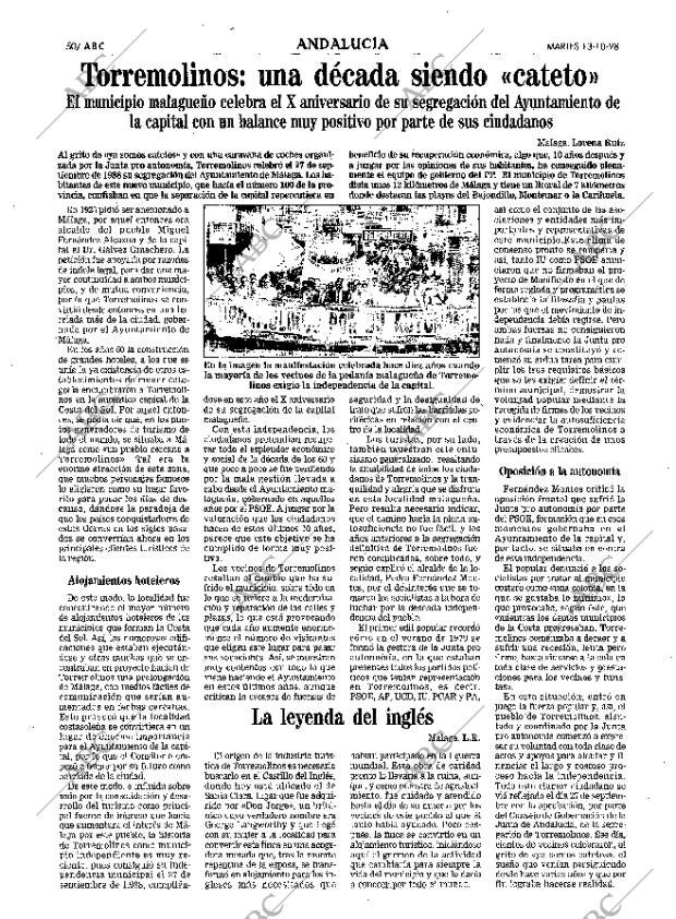ABC SEVILLA 13-10-1998 página 50