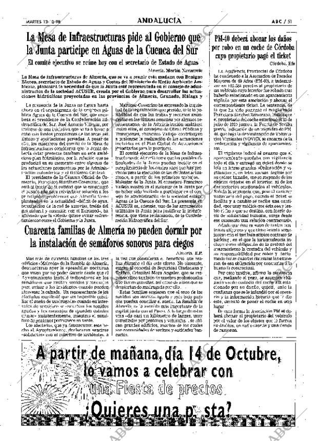 ABC SEVILLA 13-10-1998 página 51