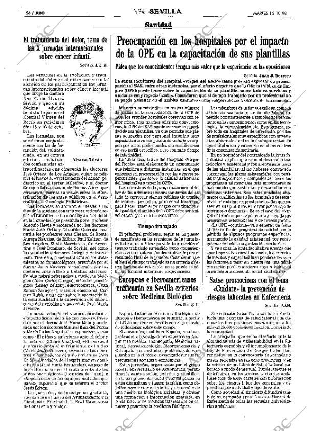 ABC SEVILLA 13-10-1998 página 56