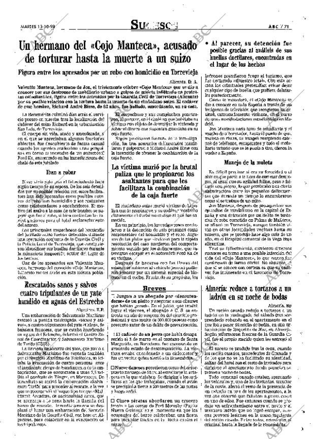 ABC SEVILLA 13-10-1998 página 71