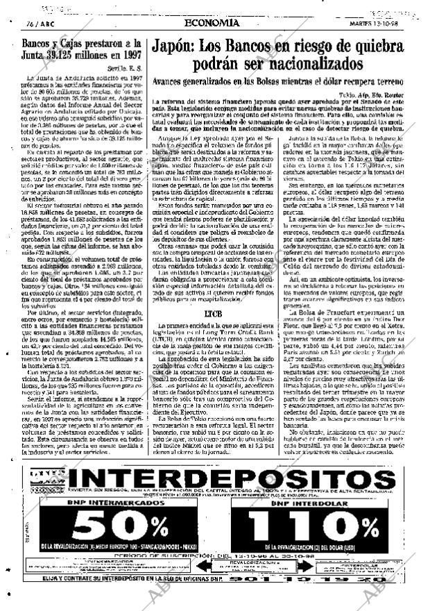 ABC SEVILLA 13-10-1998 página 76
