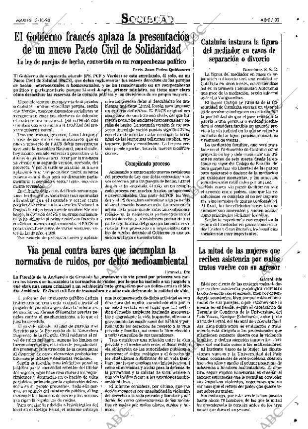 ABC SEVILLA 13-10-1998 página 83