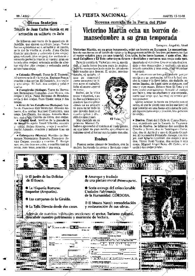 ABC SEVILLA 13-10-1998 página 88