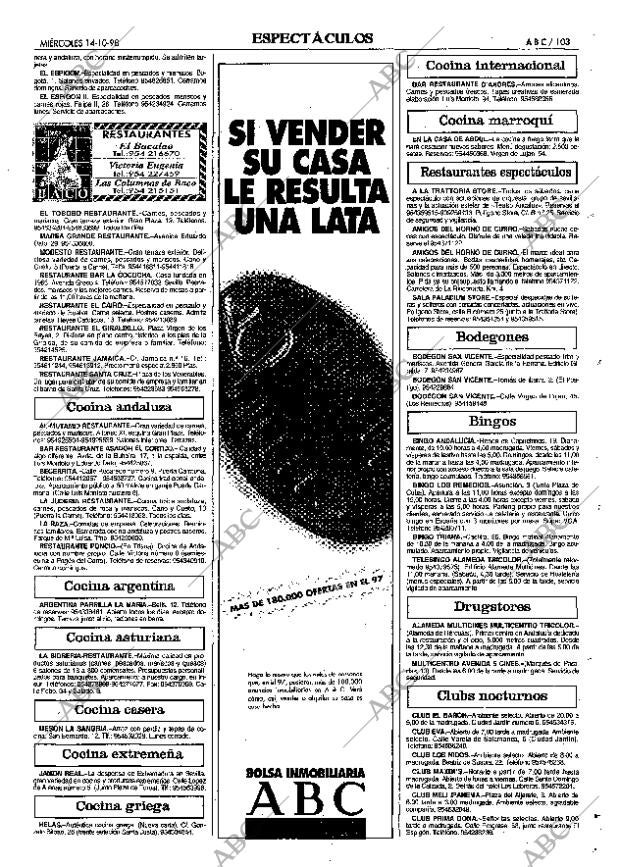 ABC SEVILLA 14-10-1998 página 103