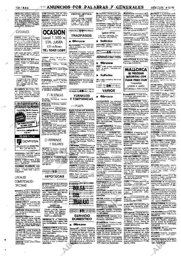 ABC SEVILLA 14-10-1998 página 106