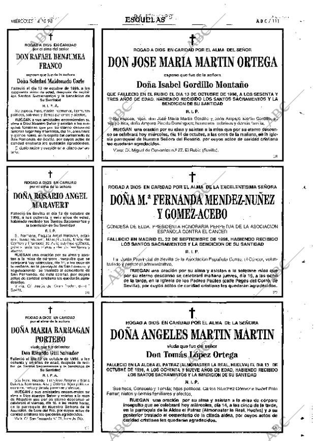 ABC SEVILLA 14-10-1998 página 111