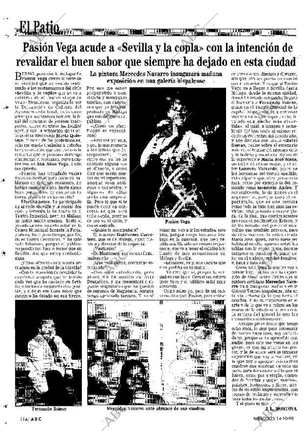 ABC SEVILLA 14-10-1998 página 114