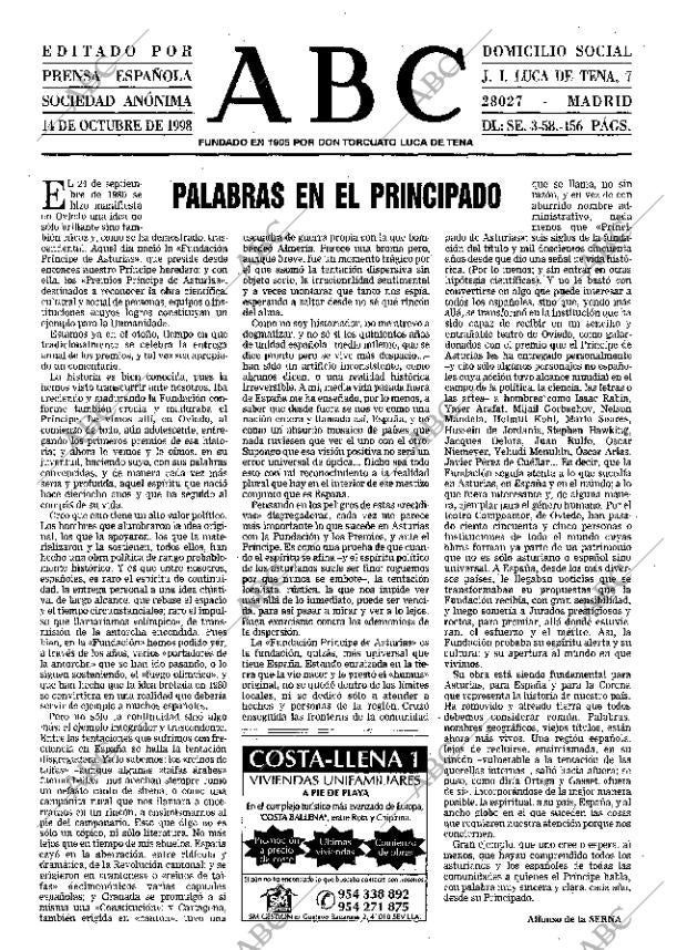 ABC SEVILLA 14-10-1998 página 3