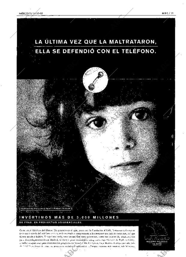 ABC SEVILLA 14-10-1998 página 31