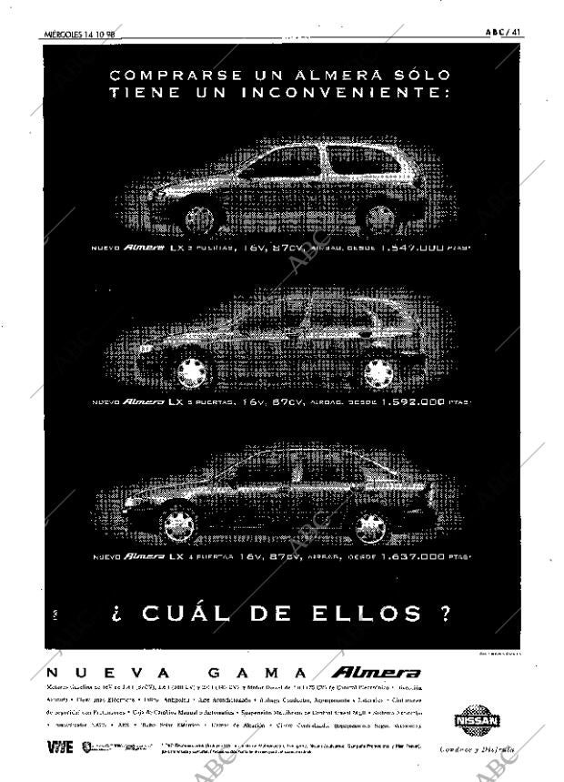 ABC SEVILLA 14-10-1998 página 41