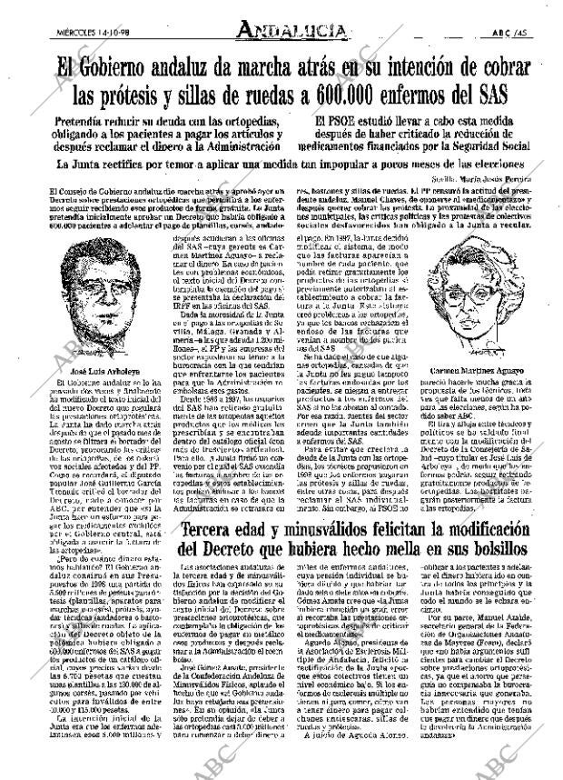 ABC SEVILLA 14-10-1998 página 45