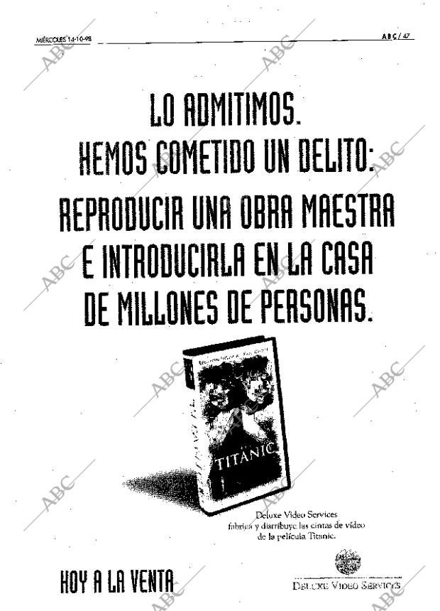 ABC SEVILLA 14-10-1998 página 47