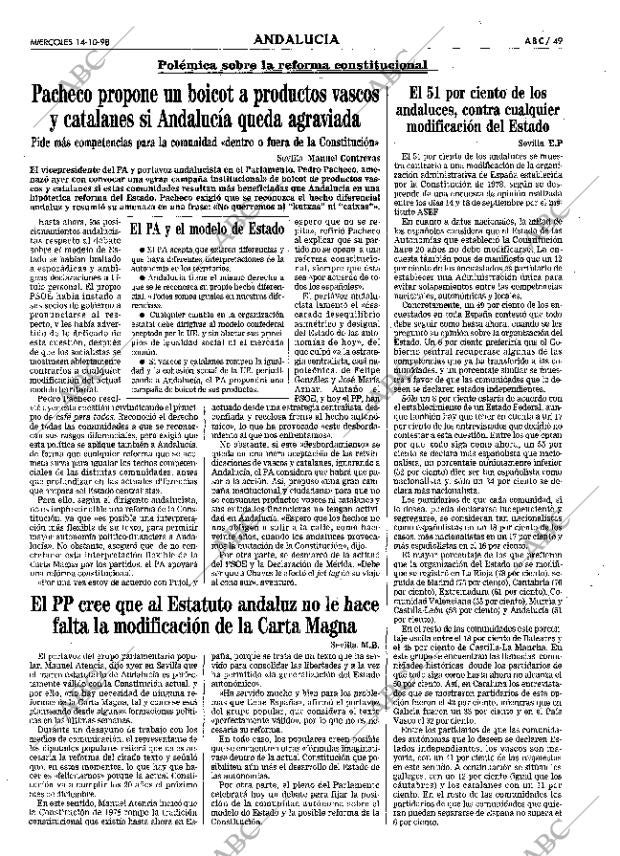 ABC SEVILLA 14-10-1998 página 49