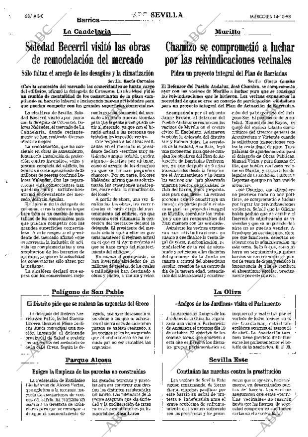 ABC SEVILLA 14-10-1998 página 68