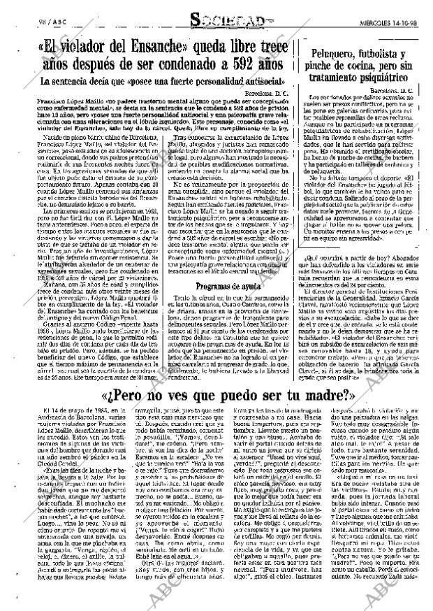 ABC SEVILLA 14-10-1998 página 98