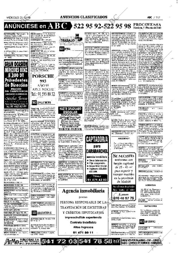 ABC MADRID 21-10-1998 página 117