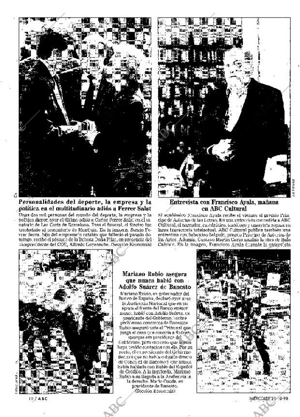 ABC MADRID 21-10-1998 página 12