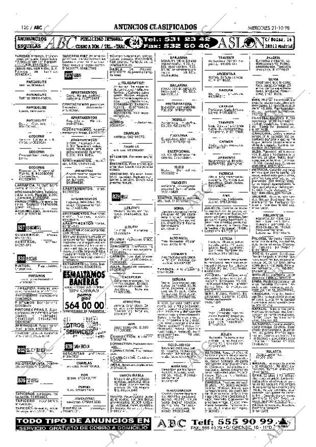 ABC MADRID 21-10-1998 página 120
