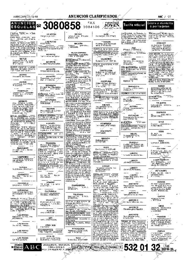 ABC MADRID 21-10-1998 página 121