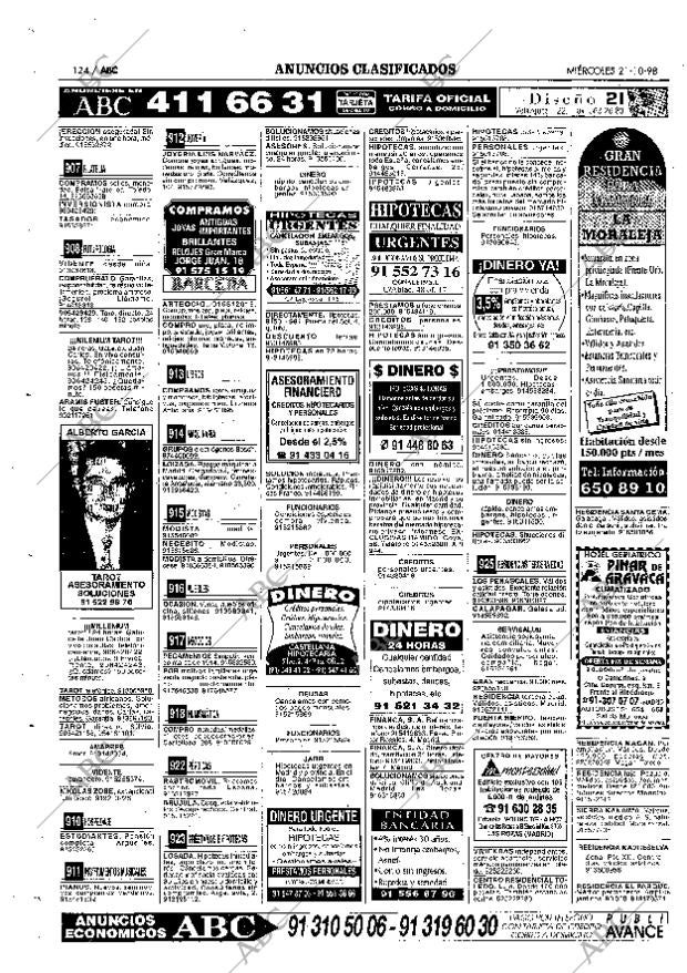 ABC MADRID 21-10-1998 página 124