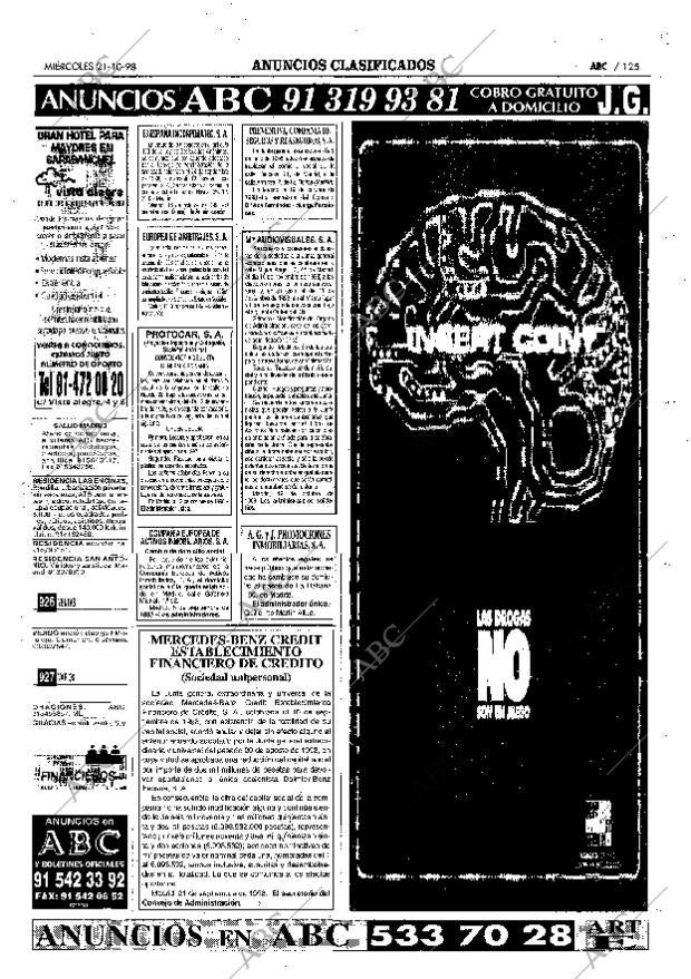 ABC MADRID 21-10-1998 página 125