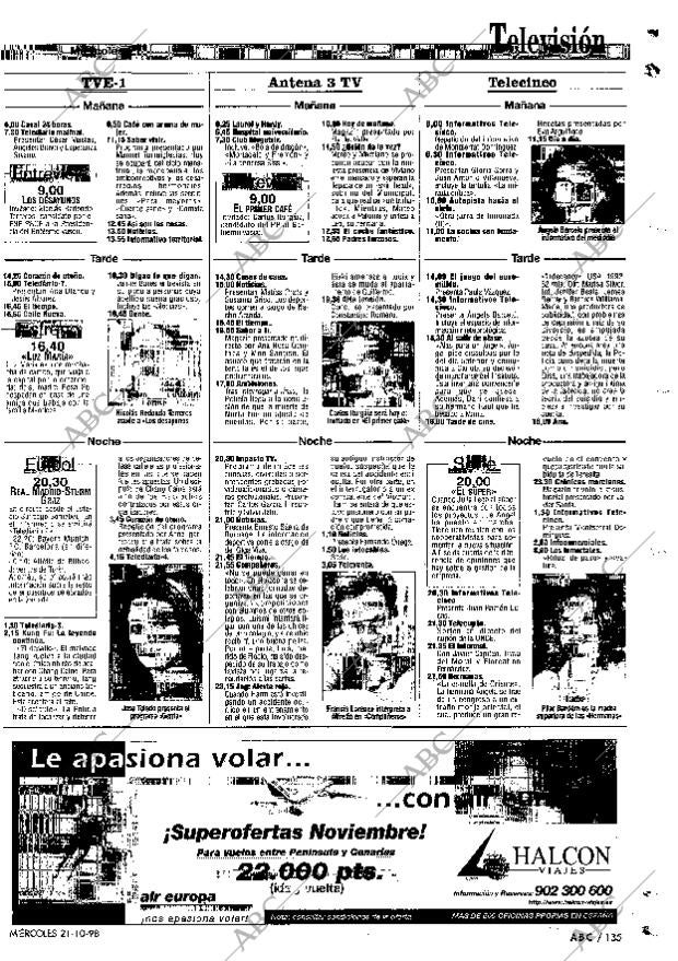 ABC MADRID 21-10-1998 página 135