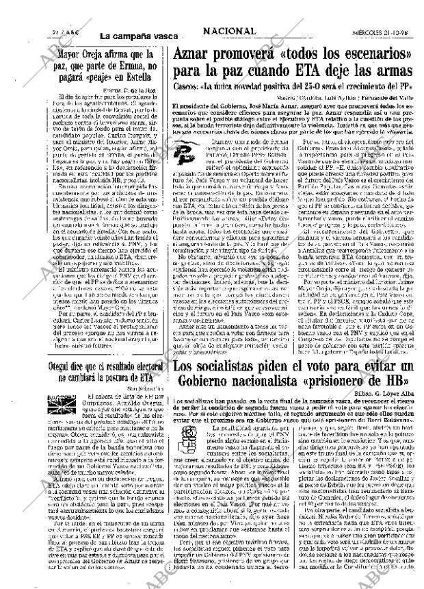 ABC MADRID 21-10-1998 página 24