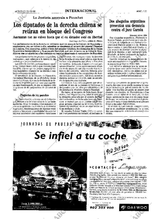 ABC MADRID 21-10-1998 página 33