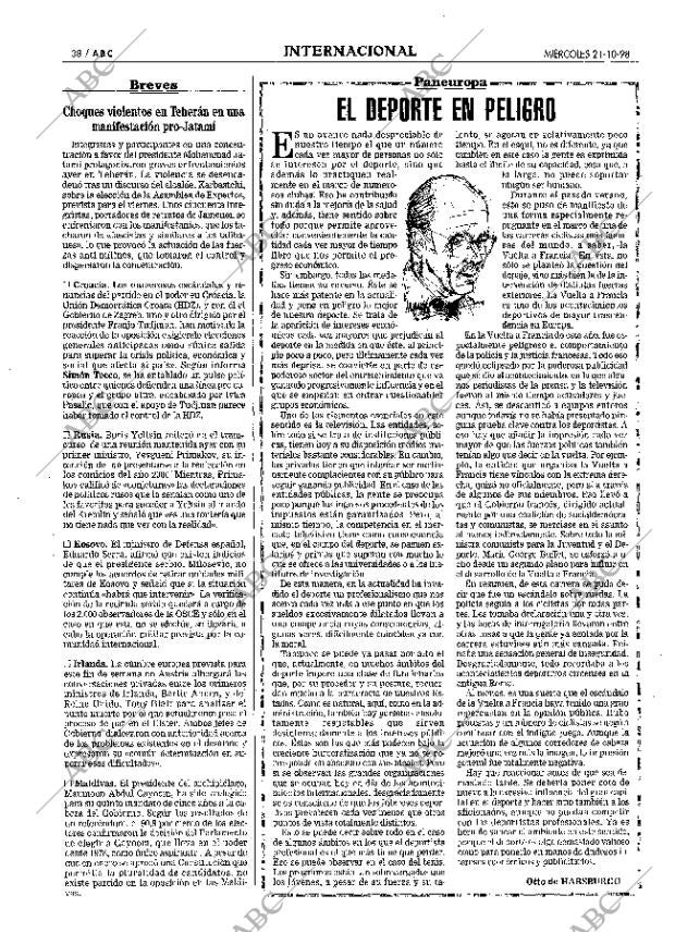 ABC MADRID 21-10-1998 página 38