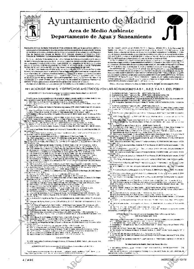ABC MADRID 21-10-1998 página 4